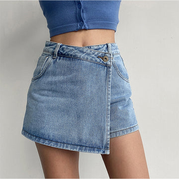 One-piece Asymmetric Skirt